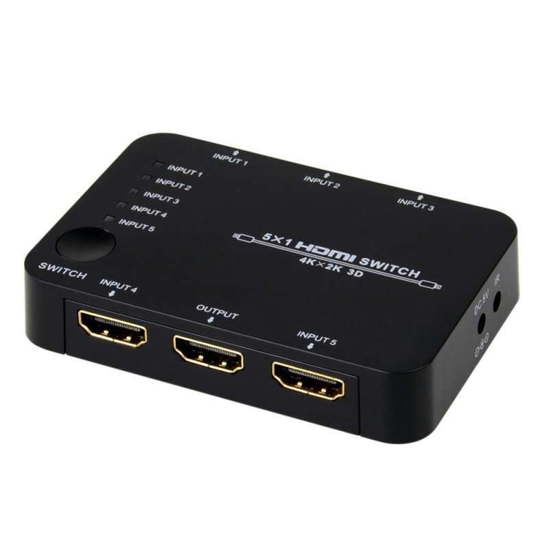 iHDApp 111159 HDMI切换器评测 5进1出，高清视频切换的终极解决方案